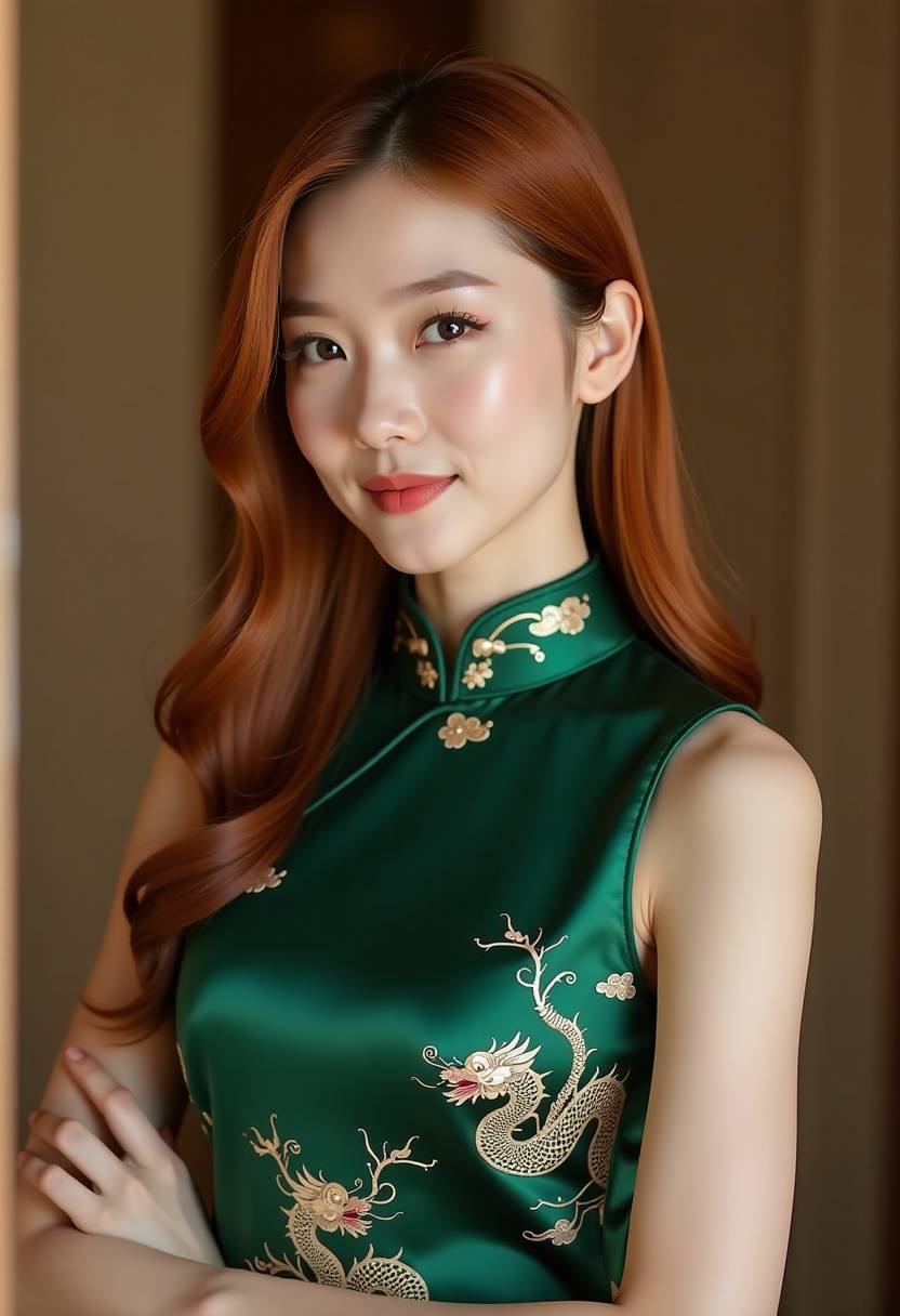 清晨亚麻